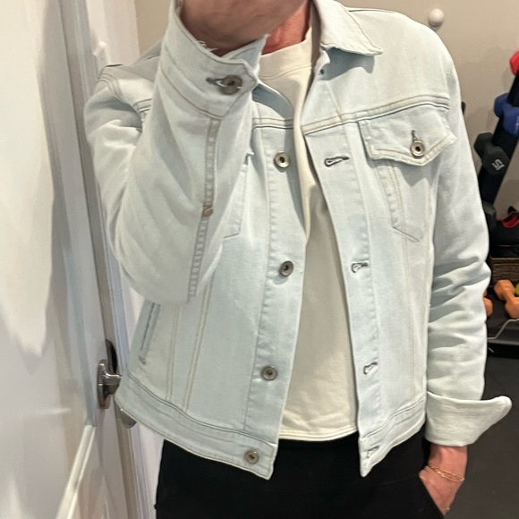 Rag & Bone - Light Wash Blue Denim Jacket - Small - Soft Denim - Like new! - Picture 2 of 7